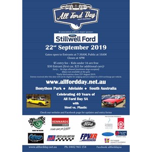 Fpv Xr Car Club Sa All Ford Day Sa 2019